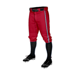 MENS BASEBALL KNICKER PANT COLUMBUS-SHARKS-RED