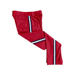 MENS BALLPARK CUSTOM BRAID PANTS COLUMBUS-SHARKS-RED