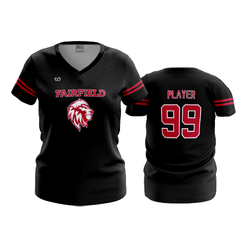 WOMENS V-NECK FAIRFILED-BASKETBALL