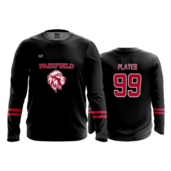 MENS SPORT CREW NECK LONGSLEEVE FAIRFILED-BASKETBALL