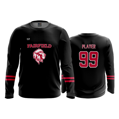 MENS SPORT CREW NECK LONGSLEEVE FAIRFILED-BASKETBALL