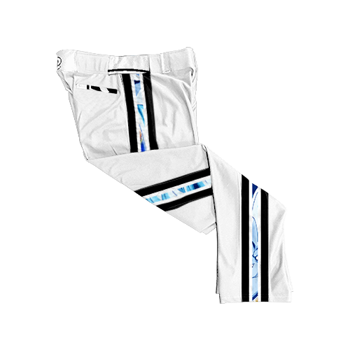 MENS BALLPARK WHITE BRAID PANTS CAGAPALOS-2