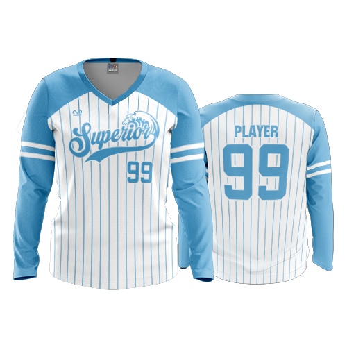 WOMENS V-NECK LONGSLEEVE SUPERIOR-1