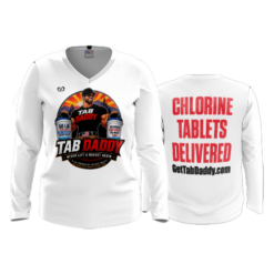 WOMENS V-NECK LONGSLEEVE TAB-DADDY