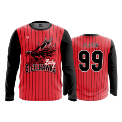 MENS SPORT CREW NECK LONGSLEEVE LADY-STEELHAWKS-1