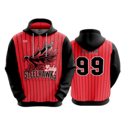 UNISEX FLEECE HOODY LADY-STEELHAWKS-1
