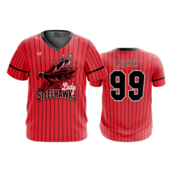 MENS SPORT V-NECK LADY-STEELHAWKS-1
