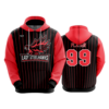 UNISEX FLEECE HOODY LADY-STEELHAWKS-2