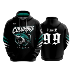 UNISEX FLEECE HOODY COLUMBUS-SHARKS-1