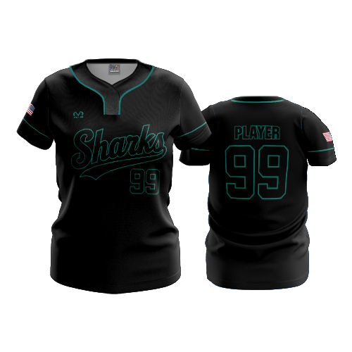 WOMENS NO BUTTON SCOOP NECK COLUMBUS-SHARKS-2