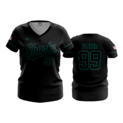 WOMENS V-NECK COLUMBUS-SHARKS-2
