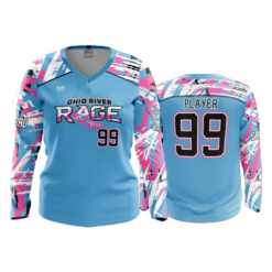 WOMENS V-NECK LONGSLEEVE OHIO-RIVER-RAGE-1