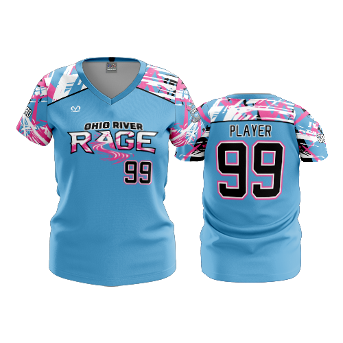 WOMENS V-NECK OHIO-RIVER-RAGE-1