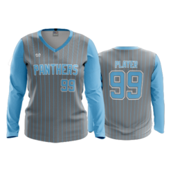 WOMENS V-NECK LONGSLEEVE OHIO-PANTHERS-1