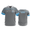UNISEX QUARTER ZIP MICRO FIBER SHORT SLEEVE OHIO-PANTHERS-1