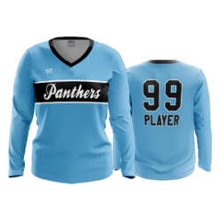 WOMENS V-NECK LONGSLEEVE OHIO-PANTHERS-2