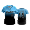 WOMENS 2-BUTTON SCOOP NECK LYCRA MESH OHIO-PANTHERS-3