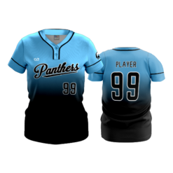 WOMENS 2-BUTTON SCOOP NECK LYCRA MESH OHIO-PANTHERS-3