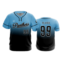 MENS 2-BUTTON SCOOP NECK LYCRA MESH OHIO-PANTHERS-3