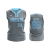 WOMENS 2-BUTTON SCOOP NECK LYCRA MESH SLEEVELESS OHIO-PANTHERS-ADD