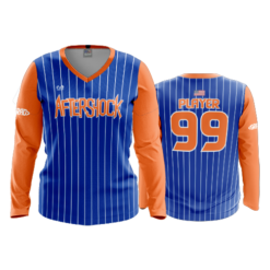 WOMENS V-NECK LONGSLEEVE AFTERSHOCK-1