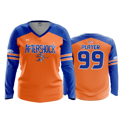 WOMENS V-NECK LONGSLEEVE AFTERSHOCK-2