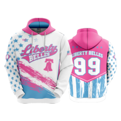 UNISEX FLEECE HOODY LIBERTY-BELLES