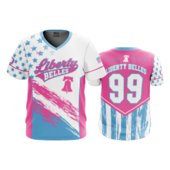 MENS SPORT V-NECK LIBERTY-BELLES