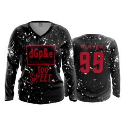 WOMENS V-NECK LONGSLEEVE DGPE-TOO-SWEET