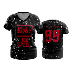 WOMENS V-NECK DGPE-TOO-SWEET