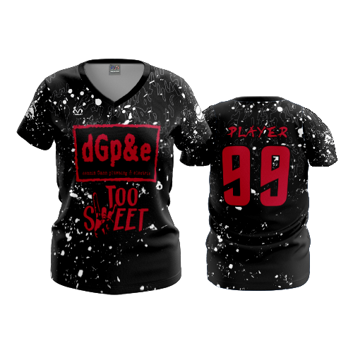 WOMENS V-NECK DGPE-TOO-SWEET