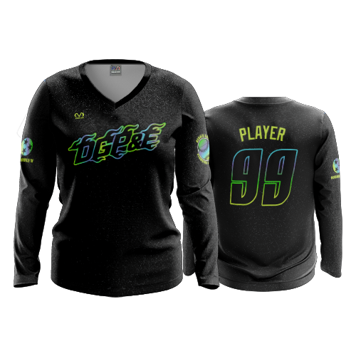 WOMENS V-NECK LONGSLEEVE DGPE-TAMPA-BAY