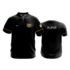 UNISEX QUARTER ZIP MICRO FIBER SHORT SLEEVE PAINT-VALLEY-BOOSTERS