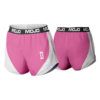 WOMENS MICRO FIBER RUN SHORT DIAMONDS-PINK