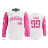 MENS SPORT CREW NECK LONGSLEEVE DIAMONDS-PINK