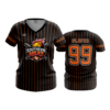 WOMENS V-NECK SOUTHERN-HEAT-FP-1