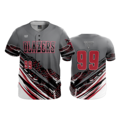 MENS FULL BUTTON DOWN TRAILBLAZERS