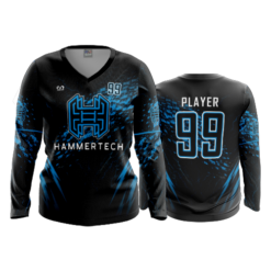WOMENS V-NECK LONGSLEEVE HAMMERTECH