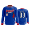 MENS SPORT CREW NECK LONGSLEEVE BECKHAMS-ARMY