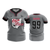 WOMENS NO BUTTON SCOOP NECK OHIO-STING-1