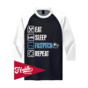 DISTRICT ¾ RAGLAN SLEEVE OHIO-PANTHERS-FR