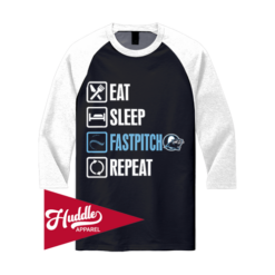 DISTRICT ¾ RAGLAN SLEEVE OHIO-PANTHERS-FR