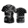 WOMENS NO BUTTON SCOOP NECK VET-JERKY-2