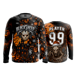 MENS SPORT CREW NECK LONGSLEEVE BLACK-SHEEP