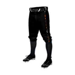 MENS BASEBALL KNICKER PANT BLACK-SHEEP