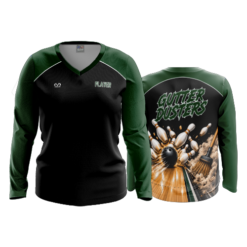 WOMENS V-NECK LONGSLEEVE GUTTER-DUSTERS