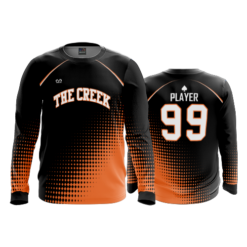 MENS SPORT CREW NECK LONGSLEEVE AMANDA-CLEARCREEK-BBALL