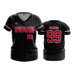 WOMENS V-NECK SWARM-2