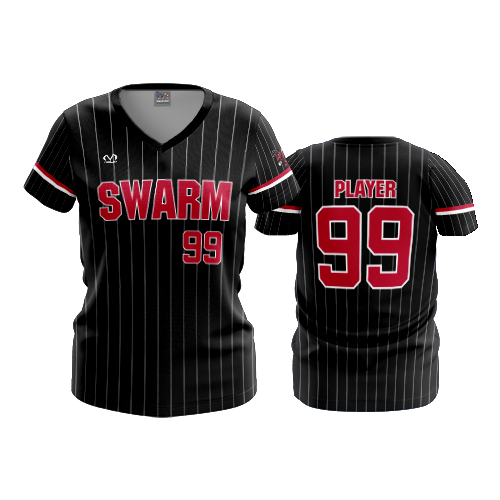 WOMENS V-NECK SWARM-2