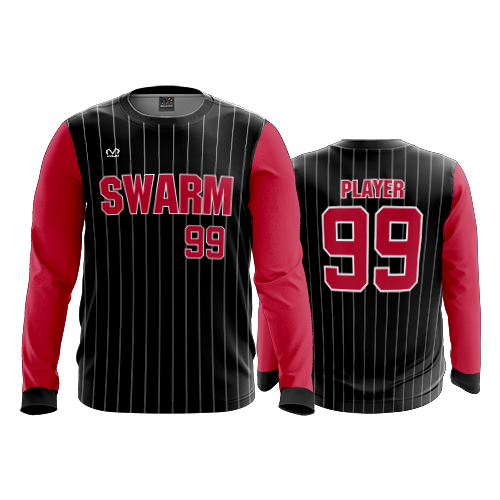 MENS SPORT CREW NECK LONGSLEEVE SWARM-2